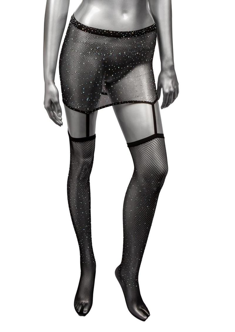 Radiance One Piece Garter Skirt with Thigh Highs - Image 2