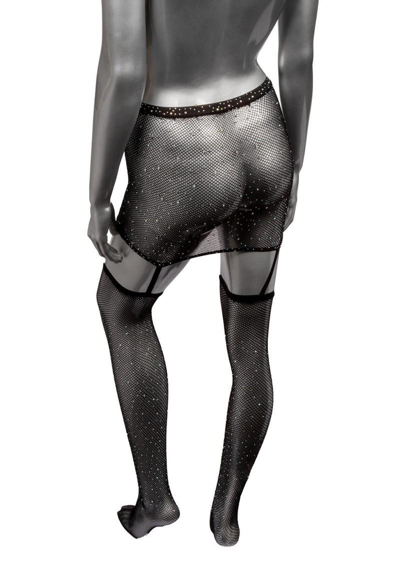 Radiance One Piece Garter Skirt with Thigh Highs - Image 6