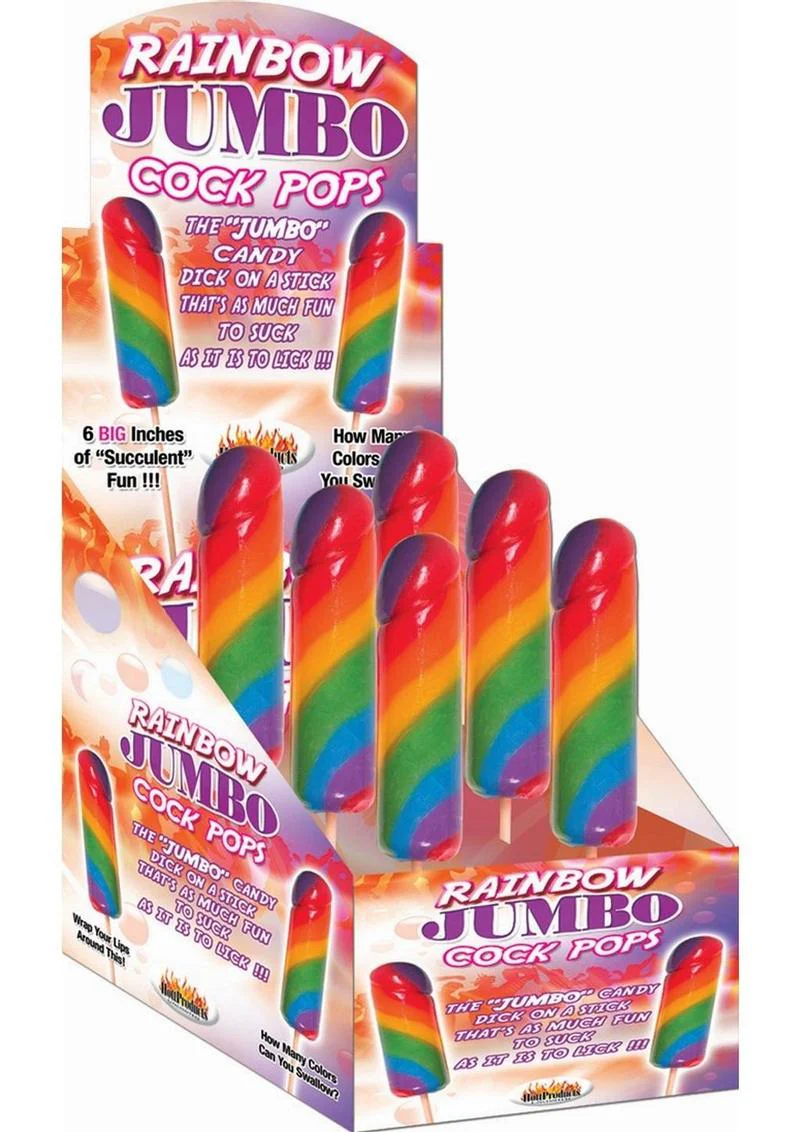 Rainbow Jumbo Cock Pops - Image 2