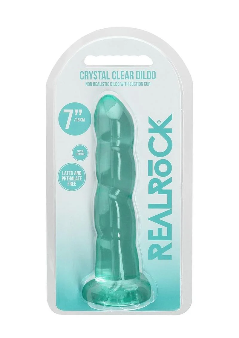 Realrock Crystal Clear Dildo with Suction Cup - Image 15