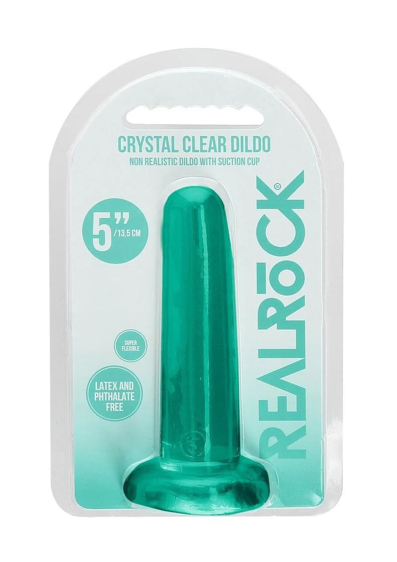 Realrock Crystal Clear Dildo with Suction Cup - Image 8