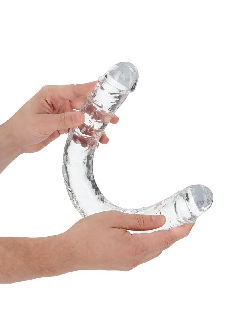 Realrock Crystal Clear Double Dong - Image 2
