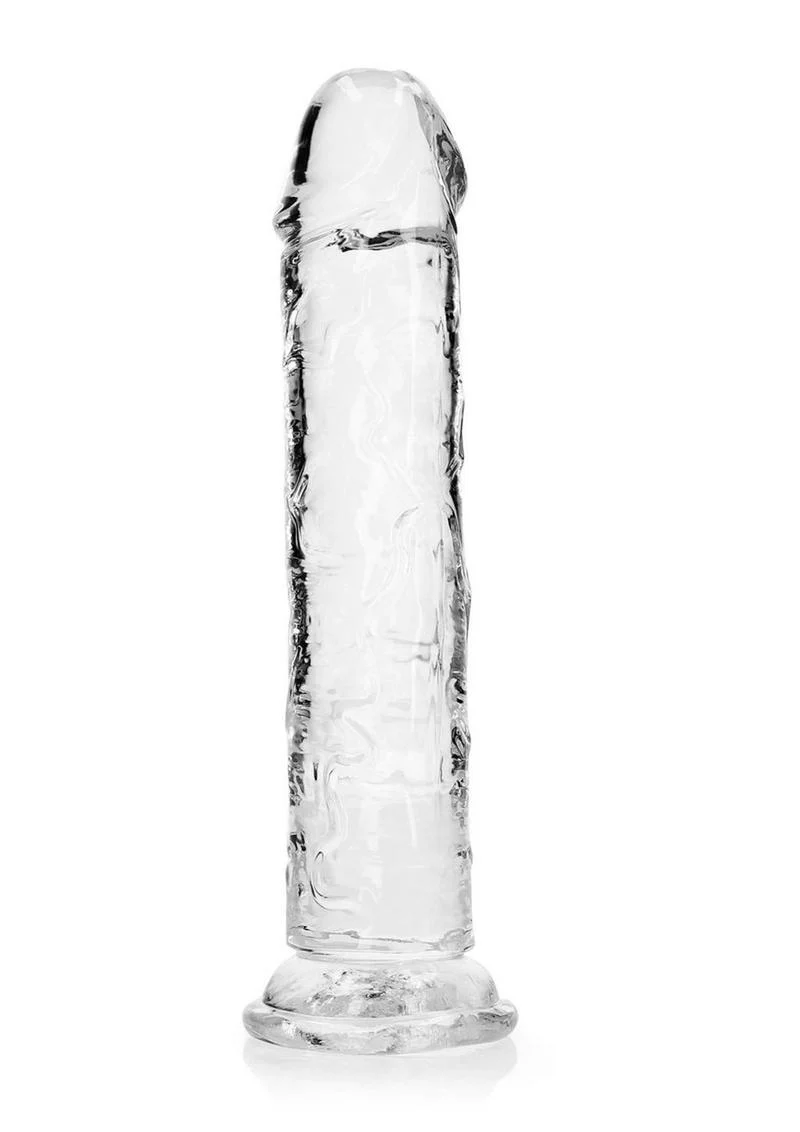Realrock Crystal Clear Straight No Balls Dildo - Image 10
