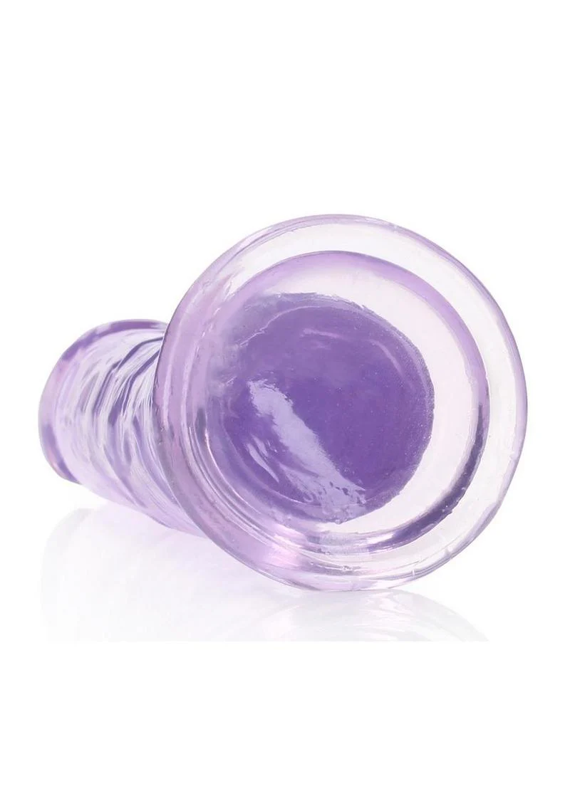 Realrock Crystal Clear Straight No Balls Dildo - Image 13