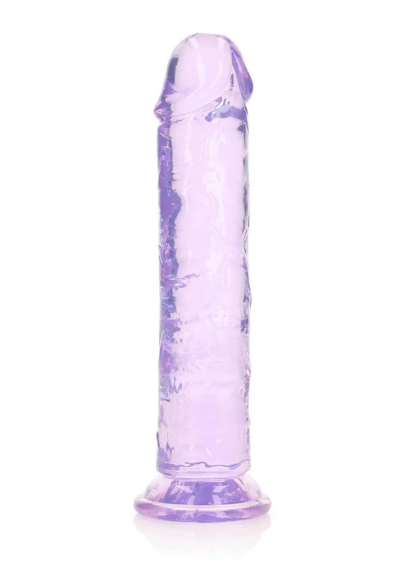 Realrock Crystal Clear Straight No Balls Dildo - Image 14
