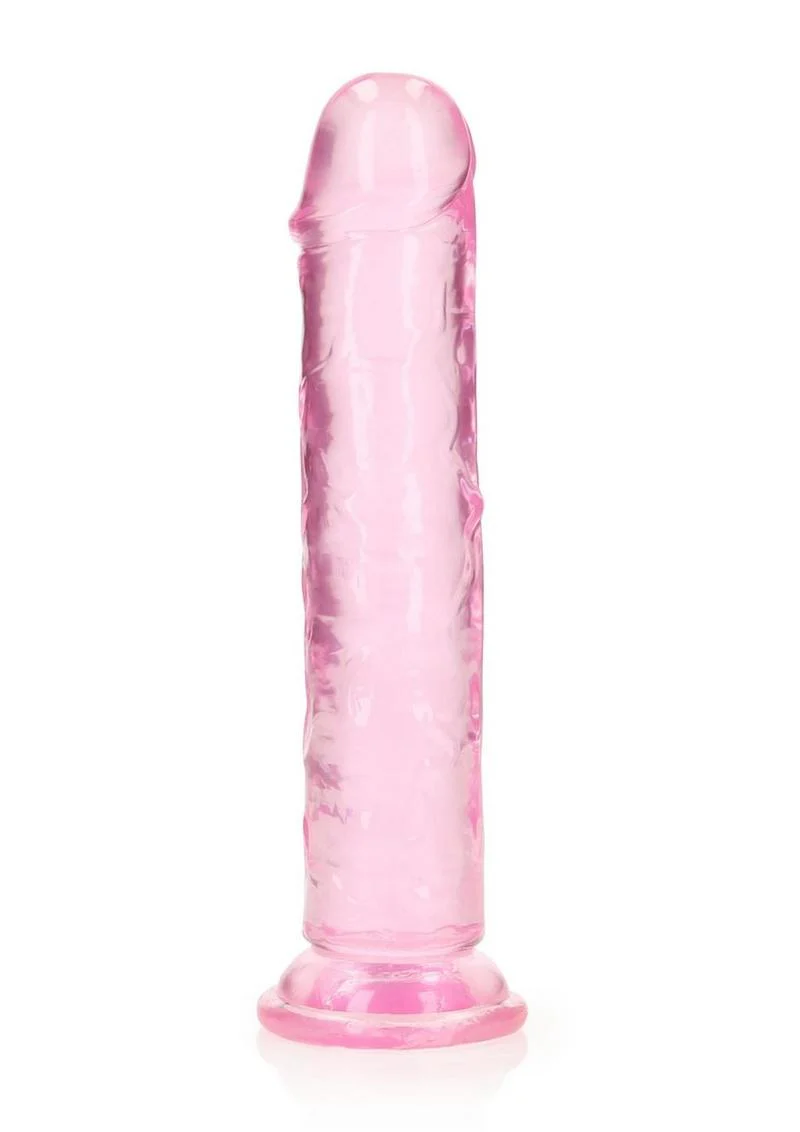 Realrock Crystal Clear Straight No Balls Dildo - Image 26