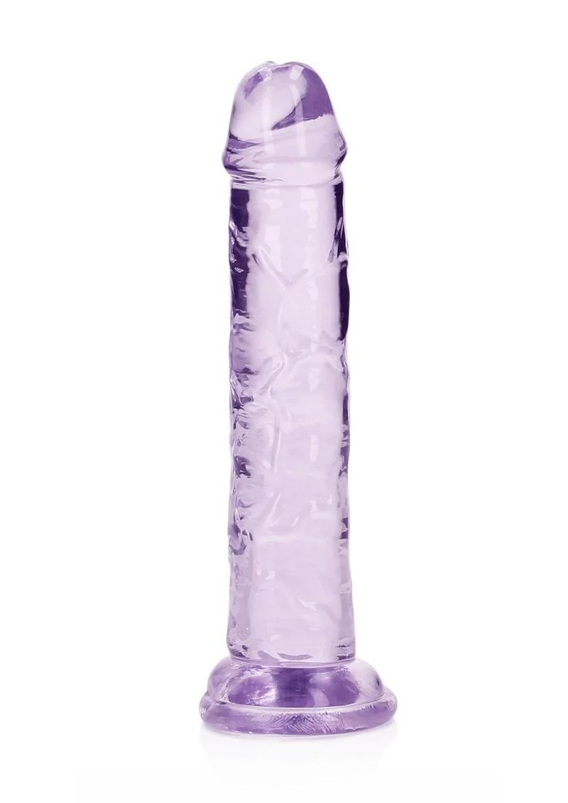 Realrock Crystal Clear Straight No Balls Dildo - Image 32