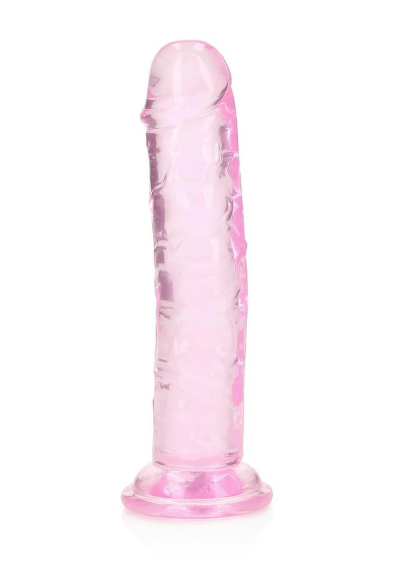 Realrock Crystal Clear Straight No Balls Dildo - Image 35