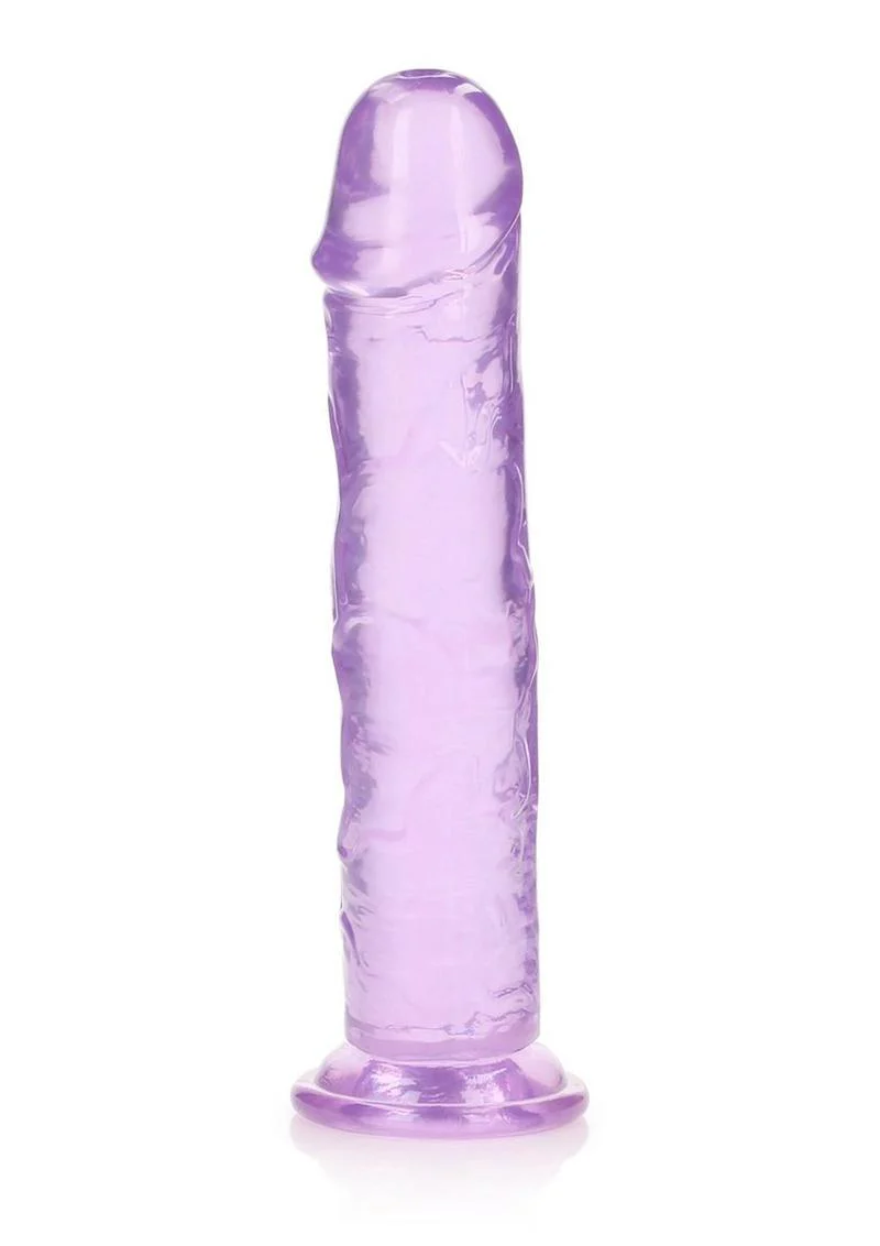 Realrock Crystal Clear Straight No Balls Dildo - Image 40