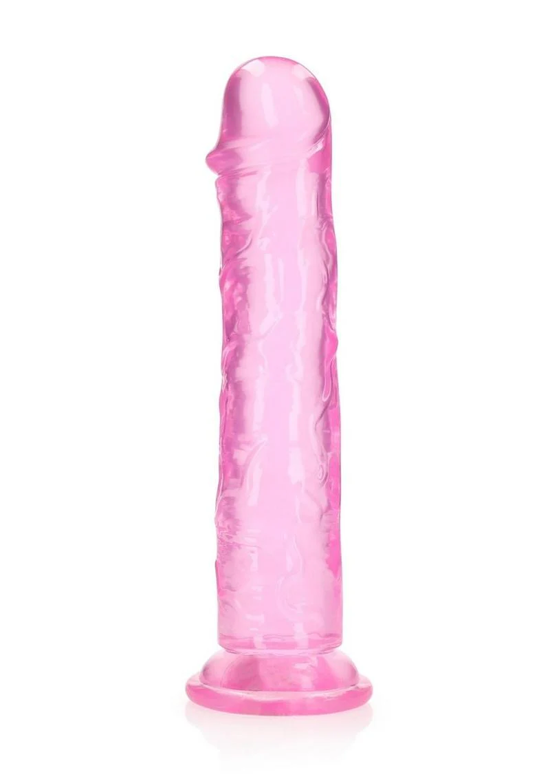 Realrock Crystal Clear Straight No Balls Dildo - Image 43