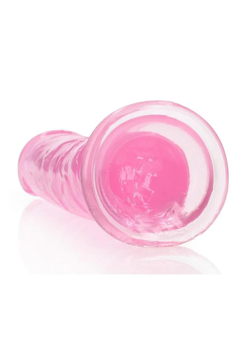 Realrock Crystal Clear Straight No Balls Dildo - Image 5