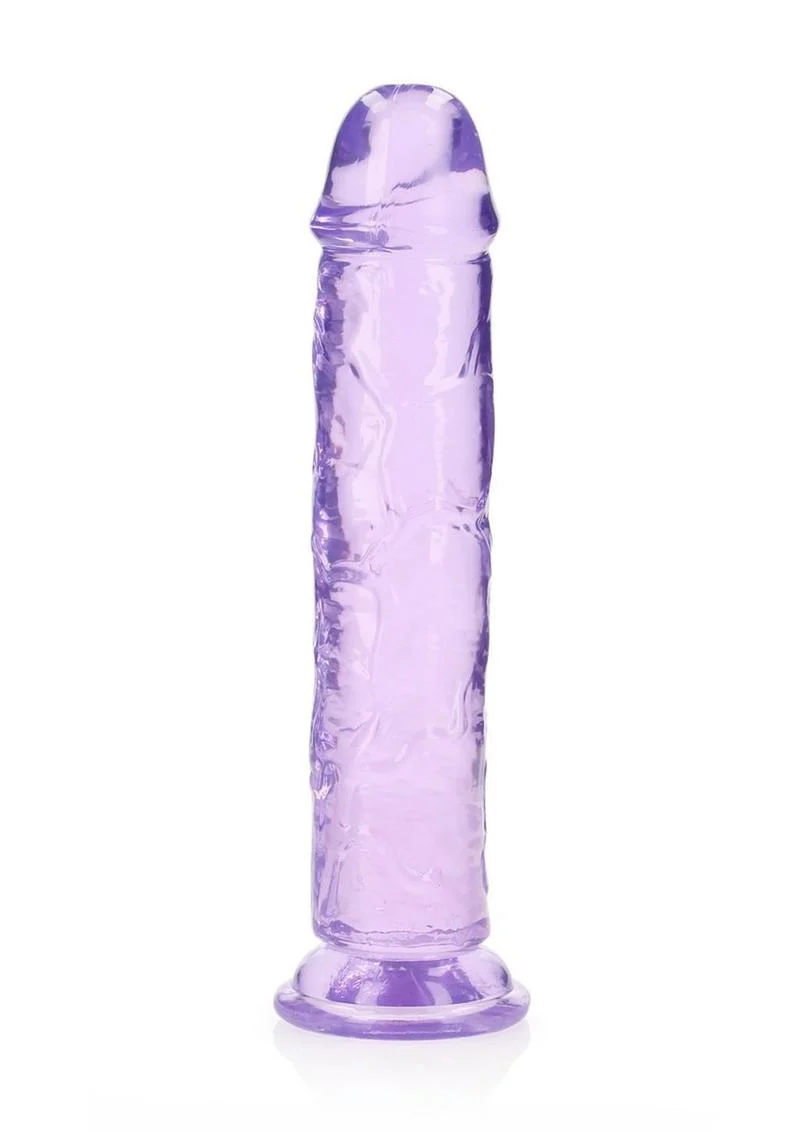 Realrock Crystal Clear Straight No Balls Dildo - Image 52