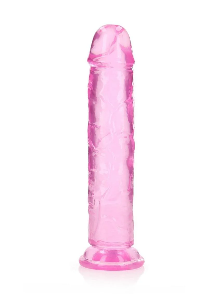Realrock Crystal Clear Straight No Balls Dildo - Image 55