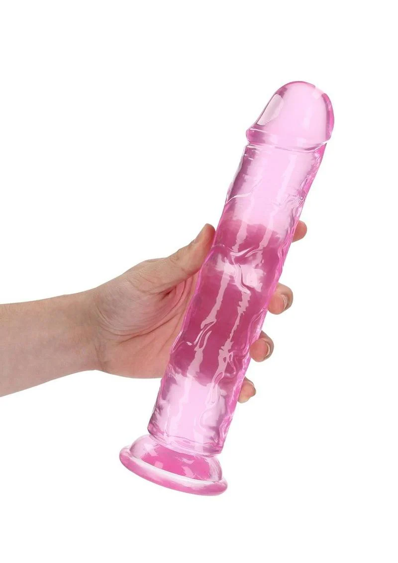 Realrock Crystal Clear Straight No Balls Dildo - Image 56