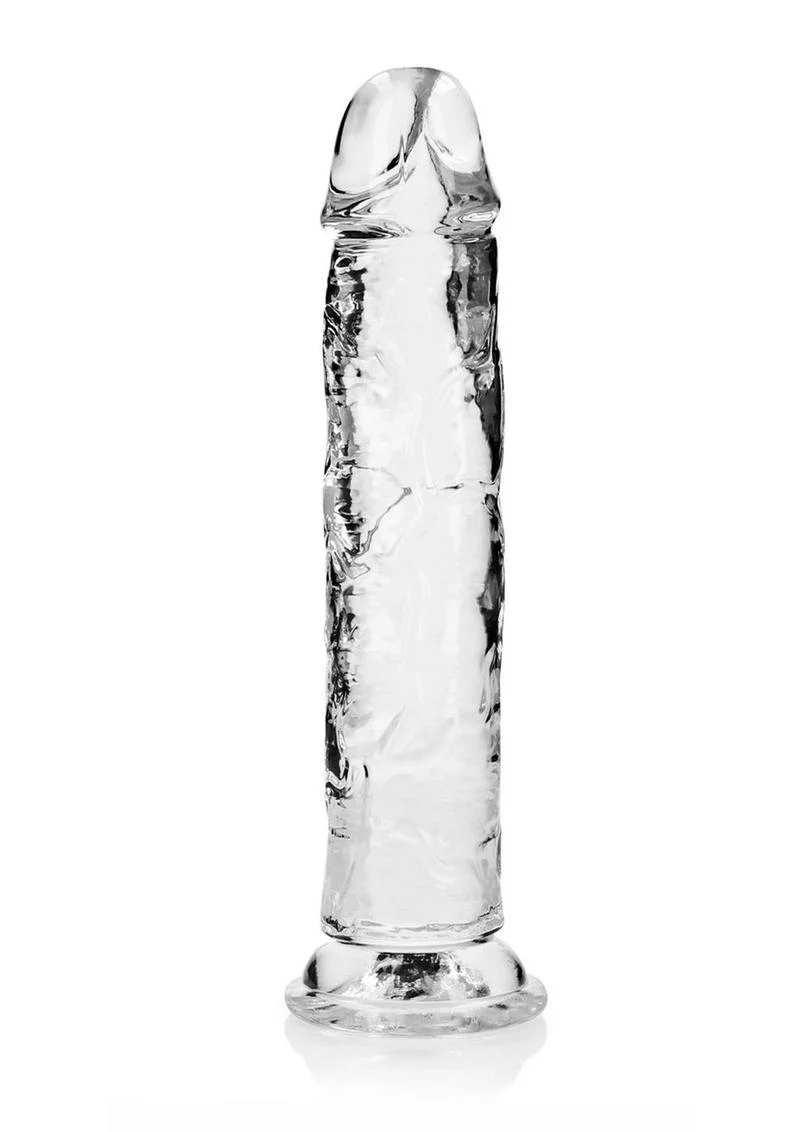 Realrock Crystal Clear Straight No Balls Dildo - Image 58