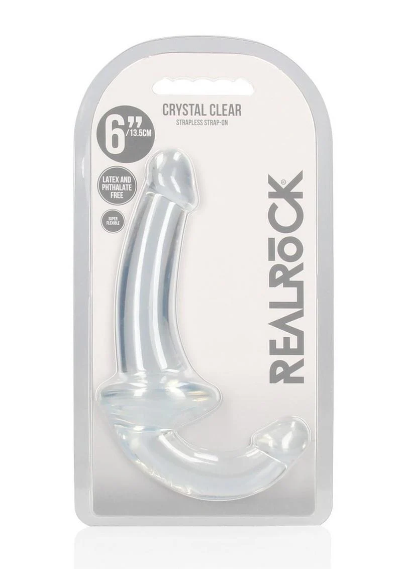 Realrock Crystal Clear Strapless Strap-On 6 - Image 12