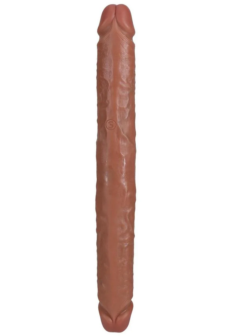 Realrock Realistic Skin Thick Double Ended Dong - Image 14