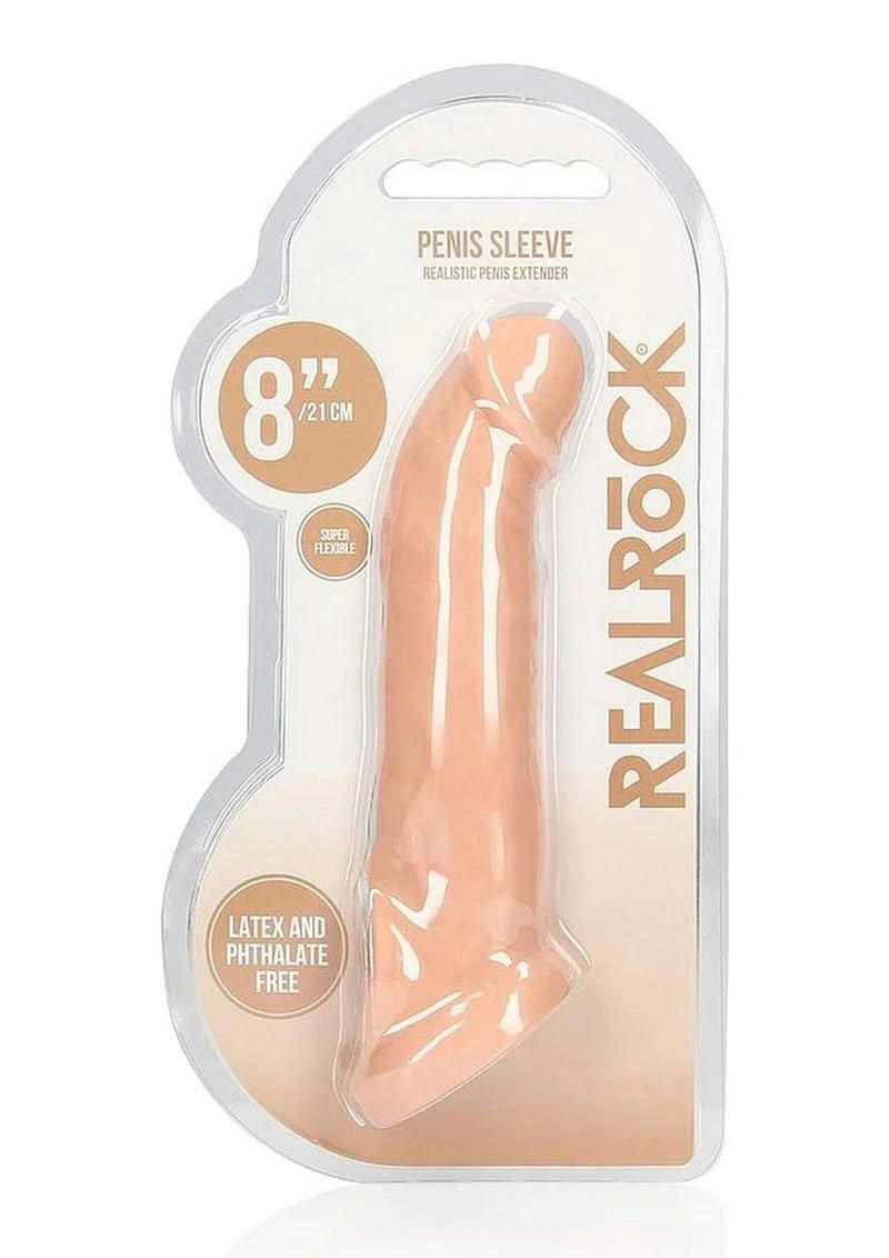 Realrock Skin Penis Extender with Rings - Image 8
