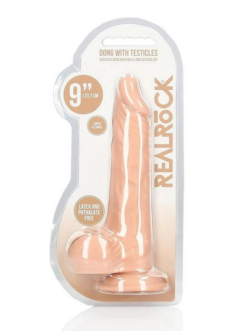 Realrock Skin Realistic Dildo with Balls - Image 4