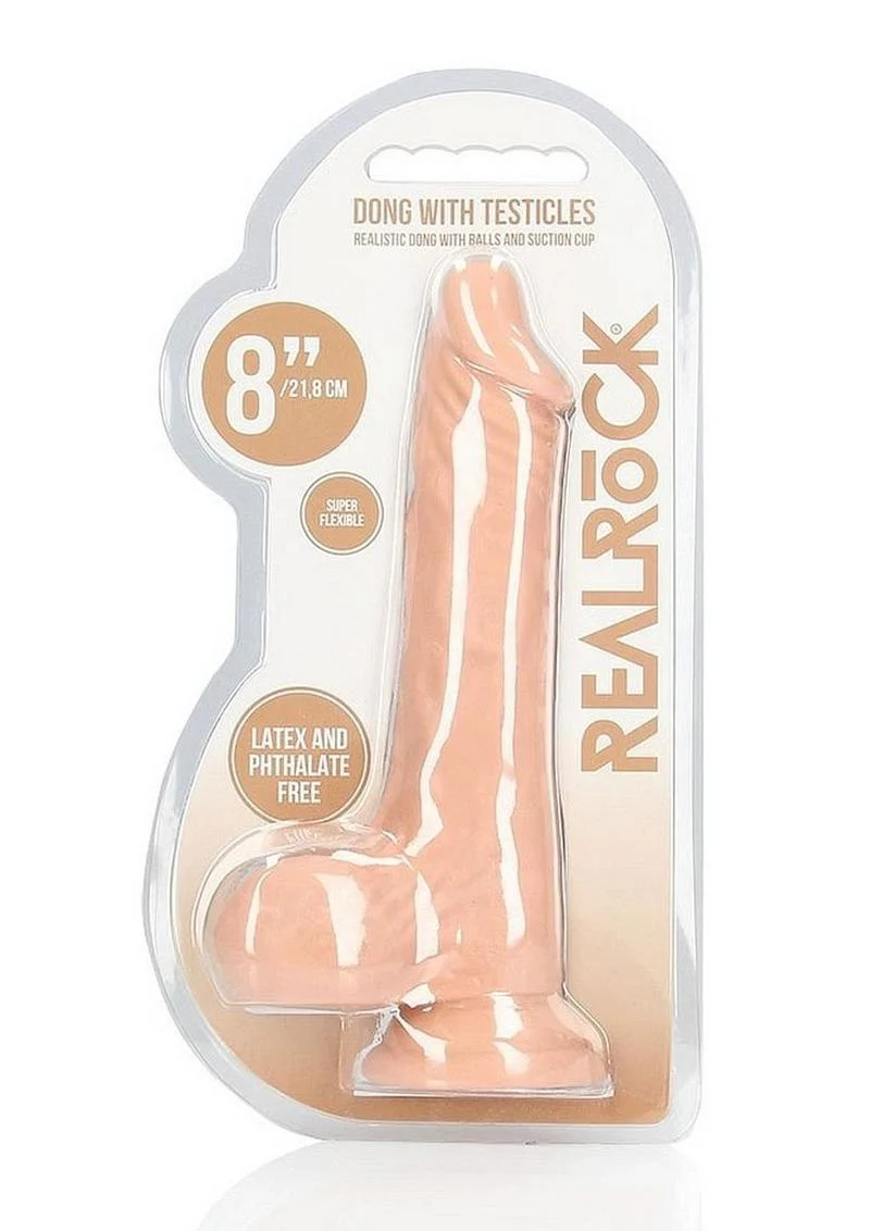 Realrock Skin Realistic Dildo with Balls - Image 7