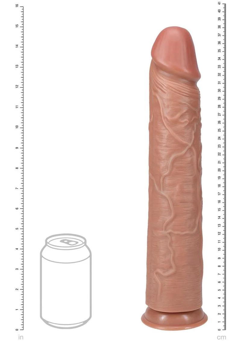 Realrock Ultra Realistic Skin Extra Large Straight Dildo with Suction Cup - Image 11