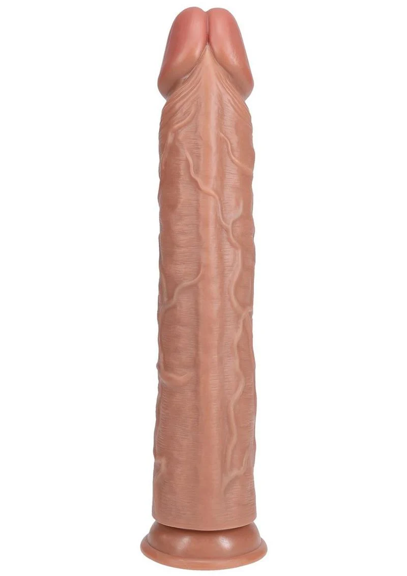 Realrock Ultra Realistic Skin Extra Large Straight Dildo with Suction Cup - Image 22