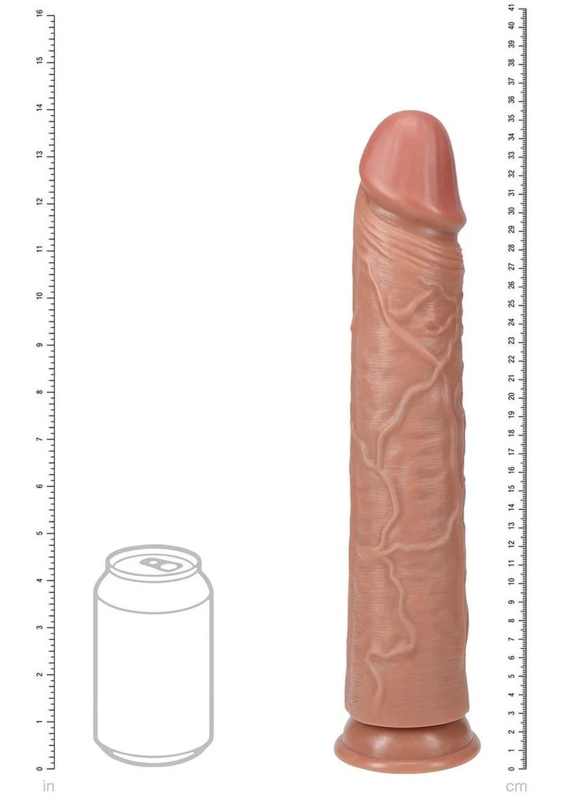 Realrock Ultra Realistic Skin Extra Large Straight Dildo with Suction Cup - Image 23