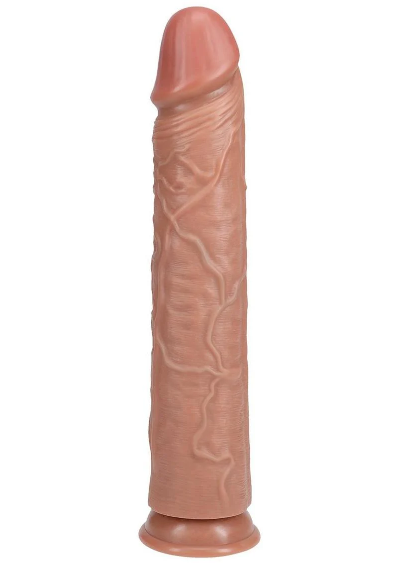 Realrock Ultra Realistic Skin Extra Large Straight Dildo with Suction Cup - Image 24