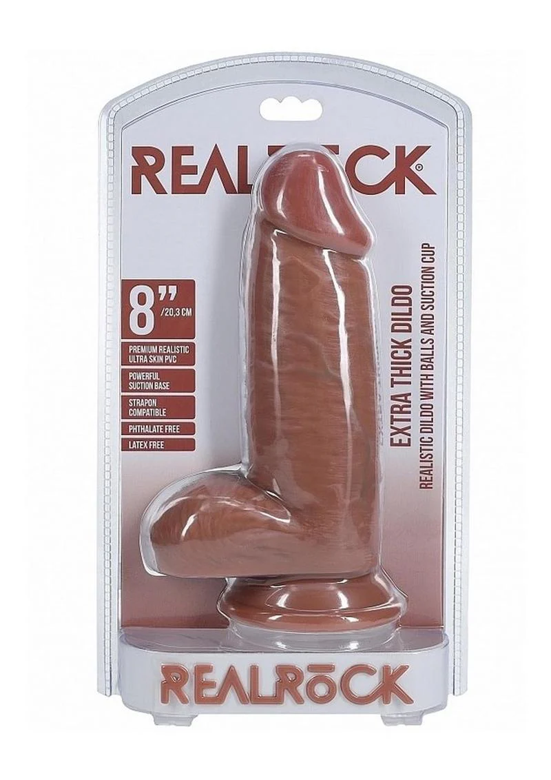 Realrock Ultra Realistic Skin Extra Thick with Balls - Image 16