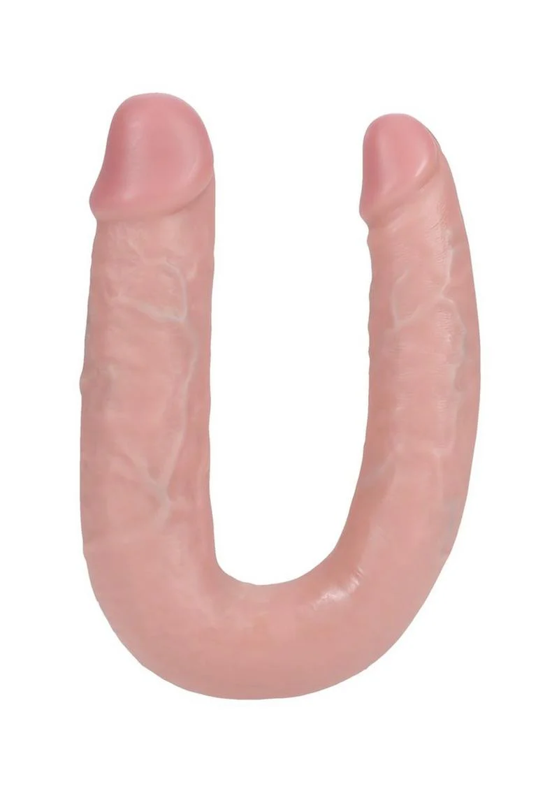 Realrock Ultra Realistic Skin U Shaped Double Dildo - Image 12