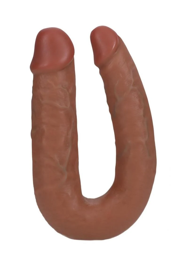 Realrock Ultra Realistic Skin U Shaped Double Dildo - Image 14