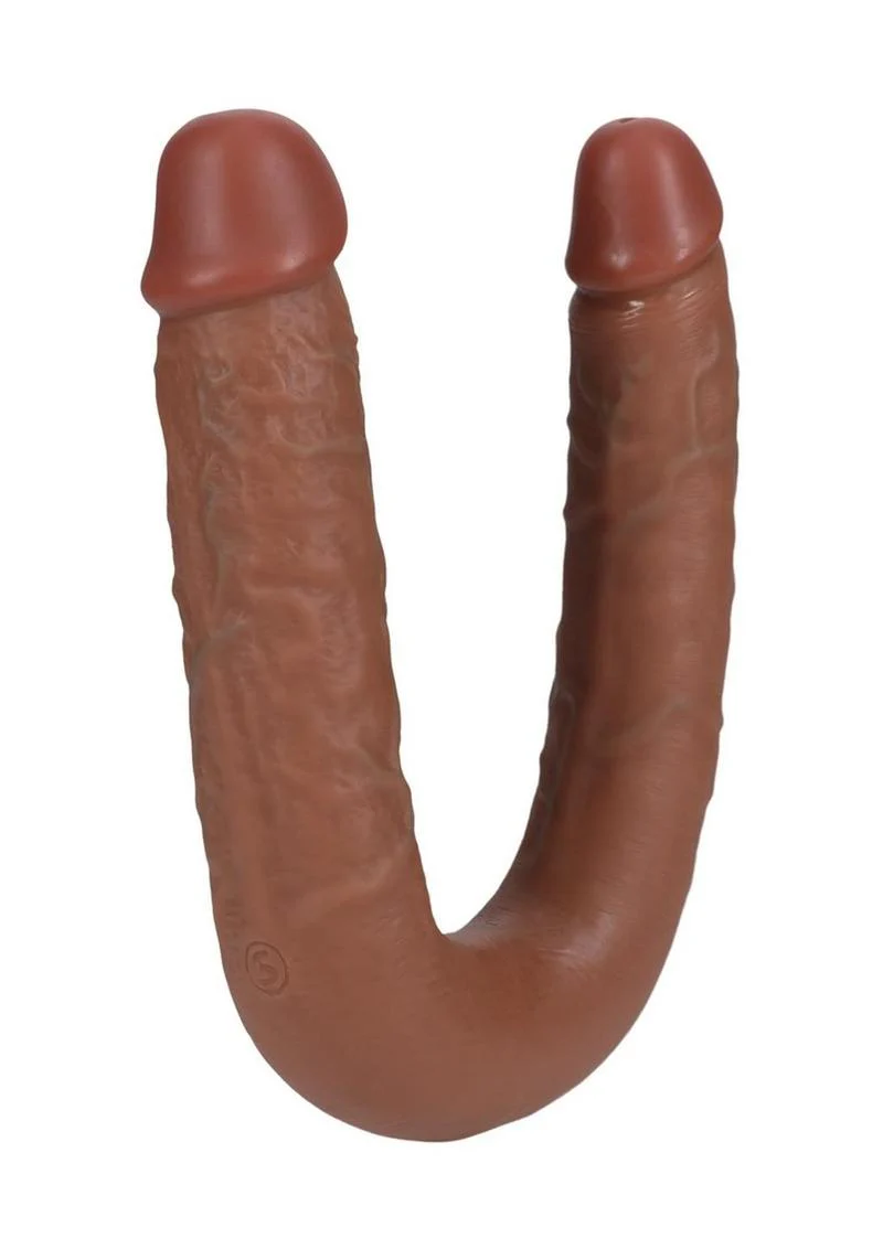 Realrock Ultra Realistic Skin U Shaped Double Dildo - Image 6