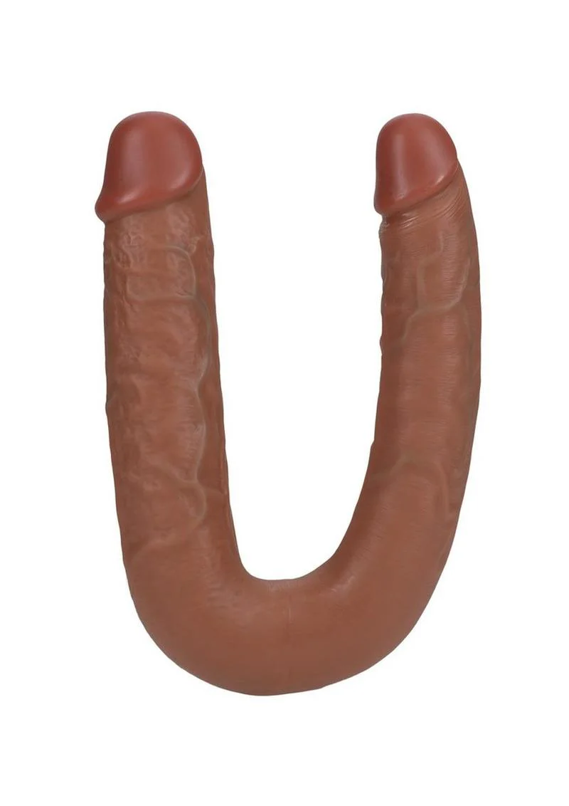Realrock Ultra Realistic Skin U Shaped Double Dildo - Image 8