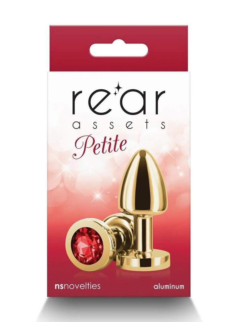 Rear Assets Aluminum Anal Plug - Petite - Image 3