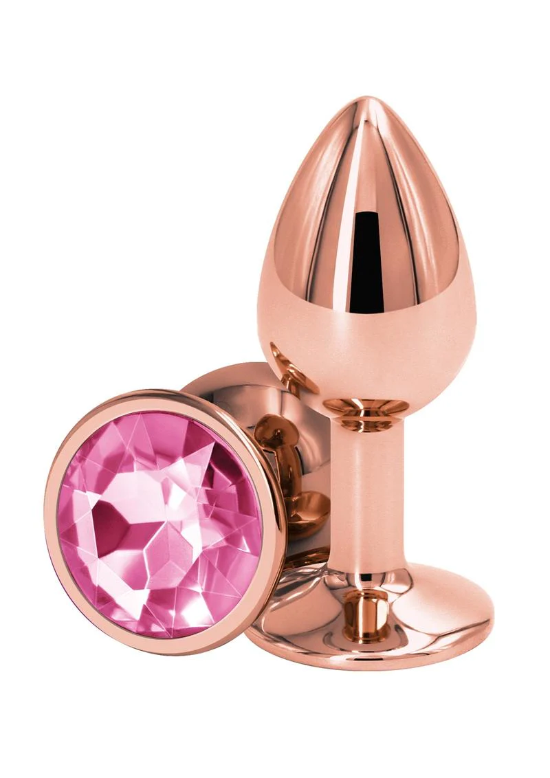 Rear Assets Rose Gold Anal Plug - Image 6