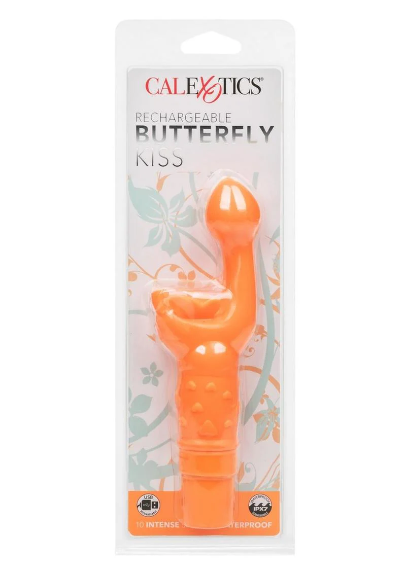 Rechargeable Butterfly Kiss G-Spot Rabbit Vibrator - Image 10