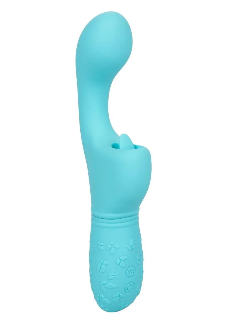 Rechargeable Butterfly Kiss Silicone Clitoral Flicker Vibrator - Image 4