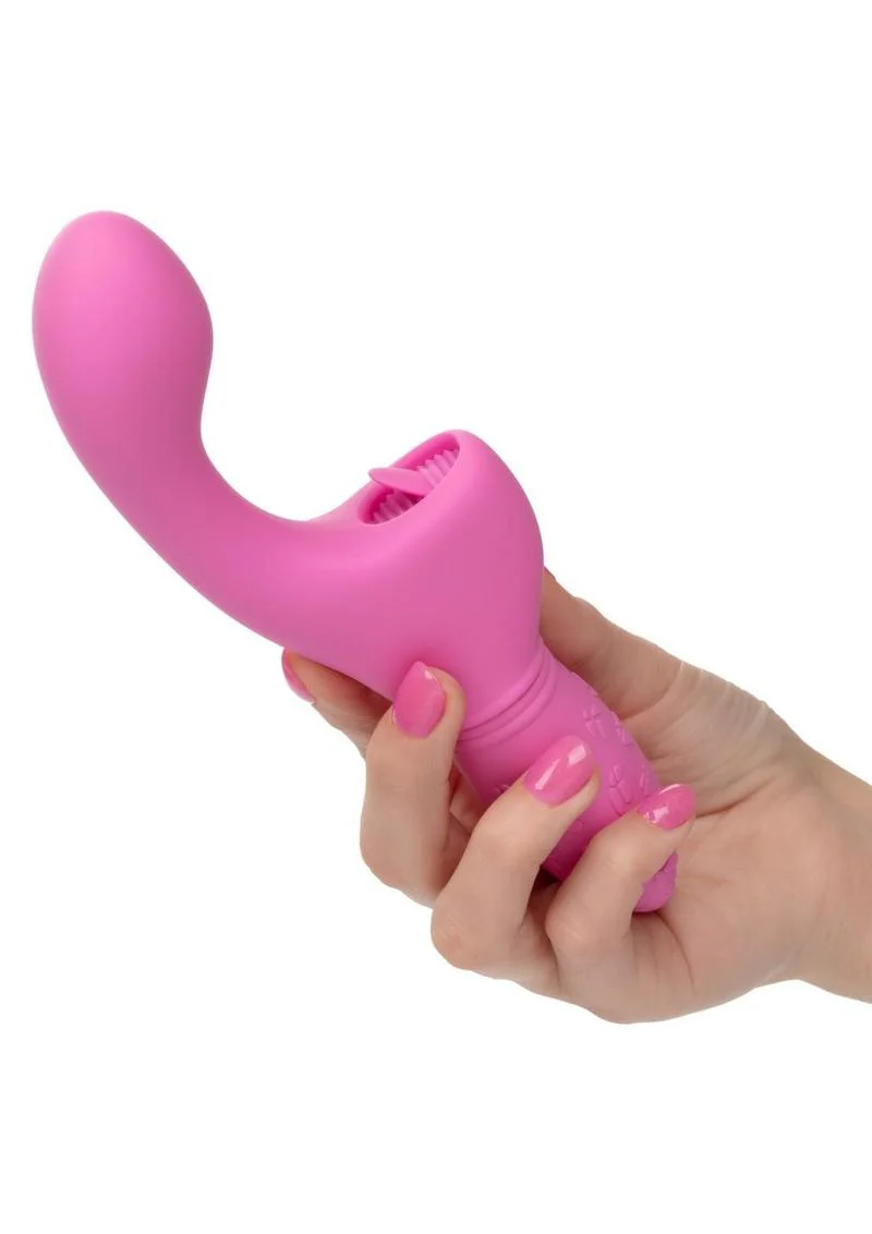 Rechargeable Butterfly Kiss Silicone Clitoral Flicker Vibrator - Image 5