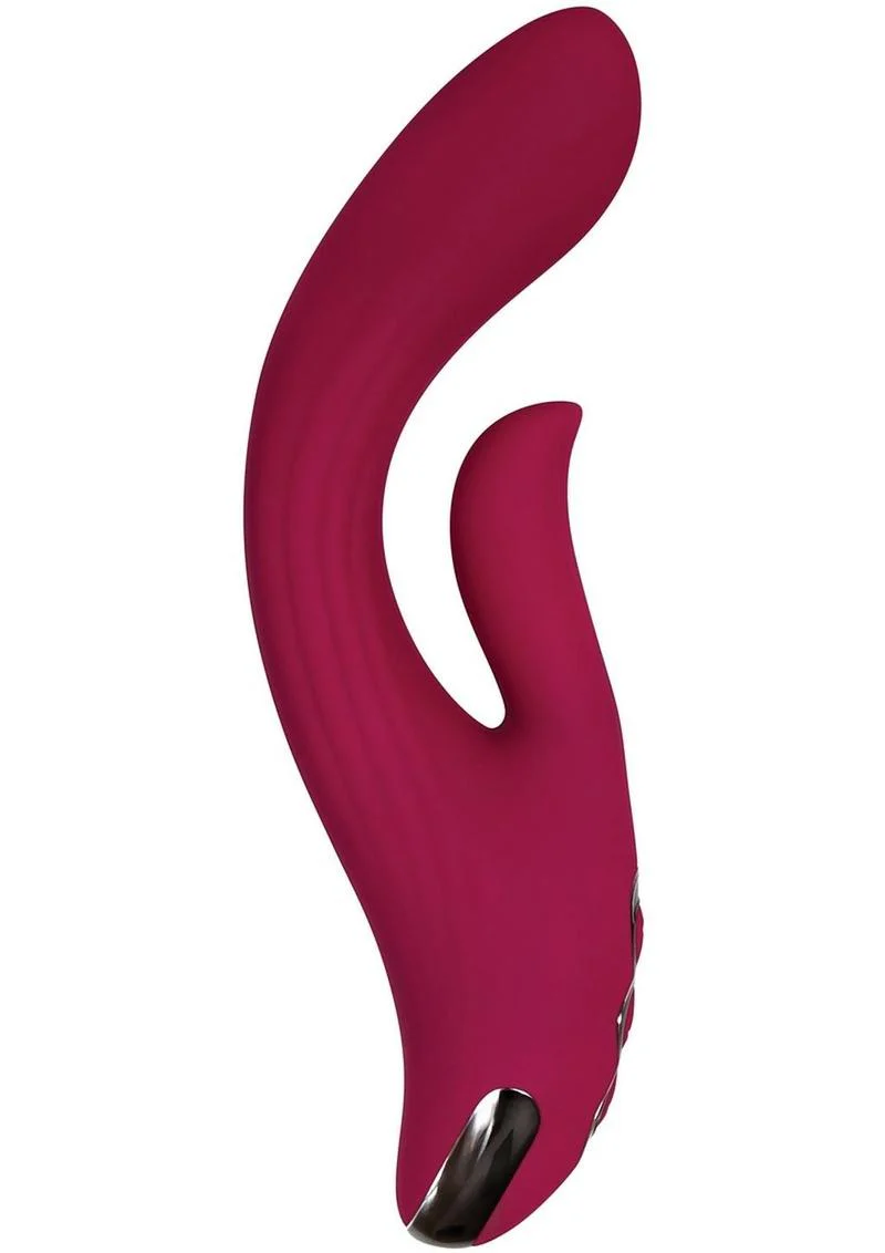 Red Dream Rechargeable Silicone Vibrator - Image 3