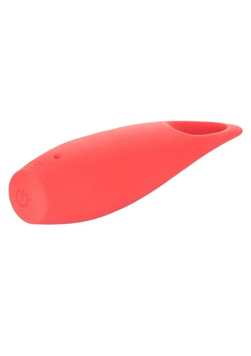 Red Hot Spark USB Rechargeable Silicone Massager Waterproof - Image 3