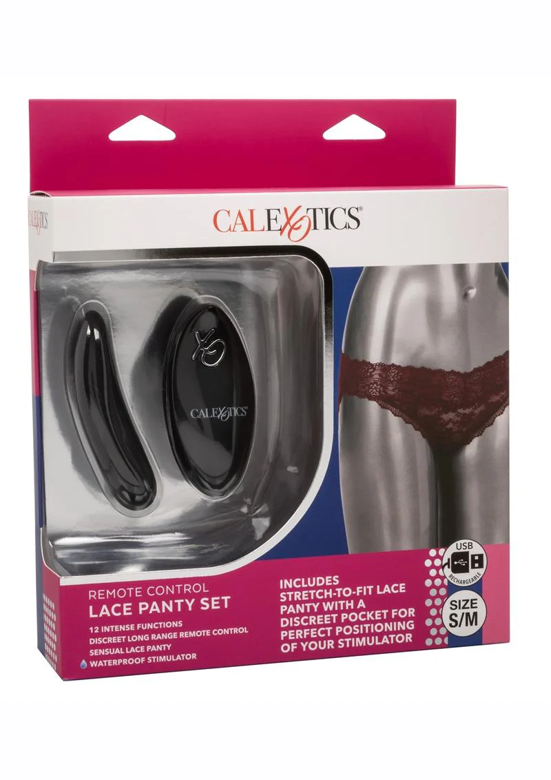 Remote Control Rechargeable Lace Panty Vibe