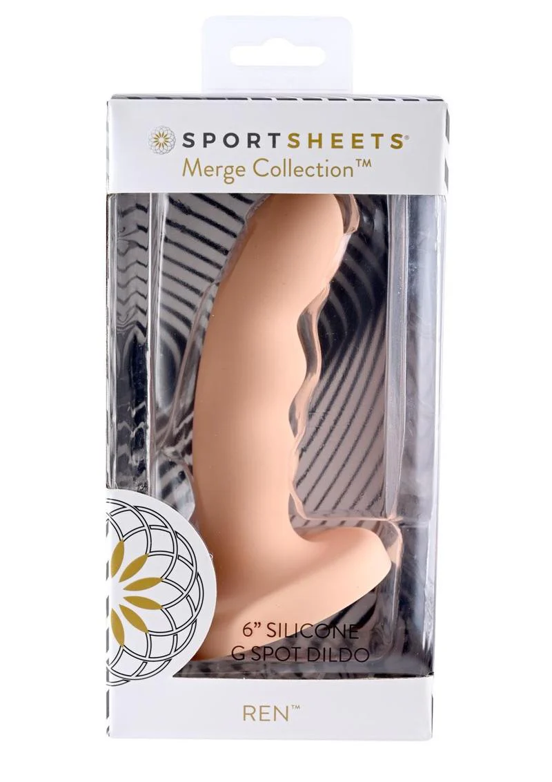 Ren Silicone Curved Dildo with Suction Cup - Image 3