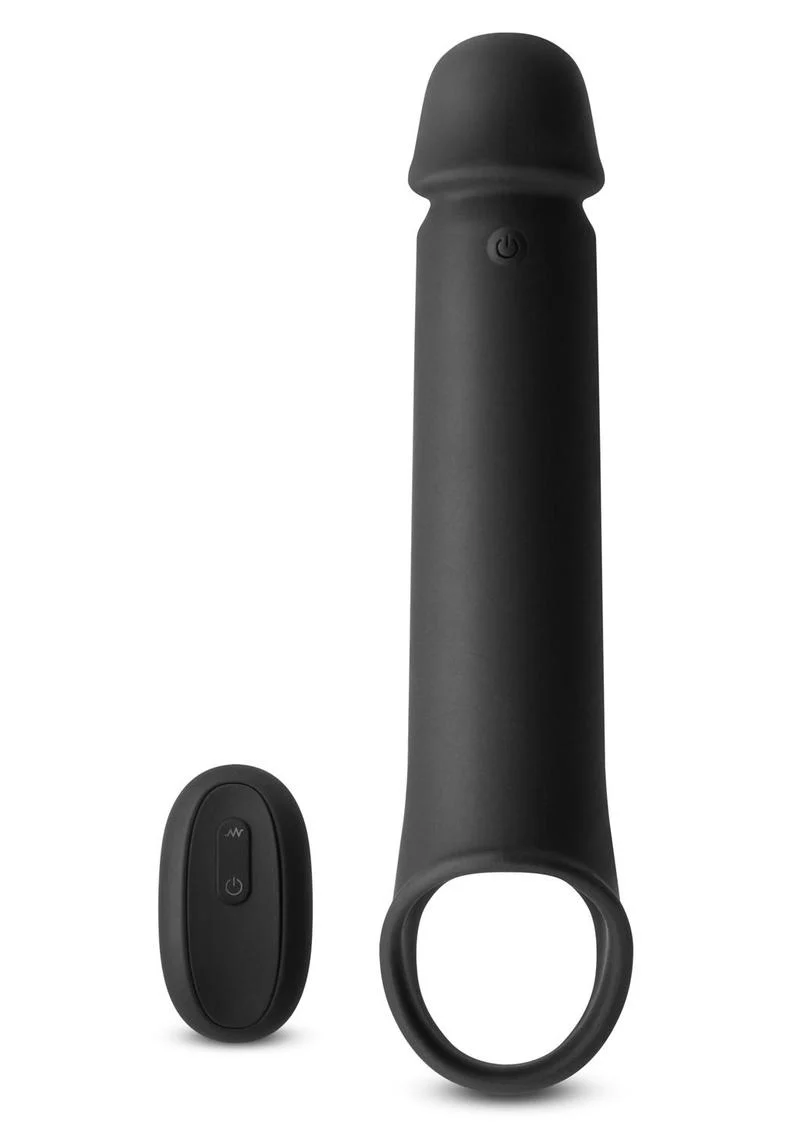 Renegade Brute Rechargeable Silicone Vibrating Penis Extention - Image 3