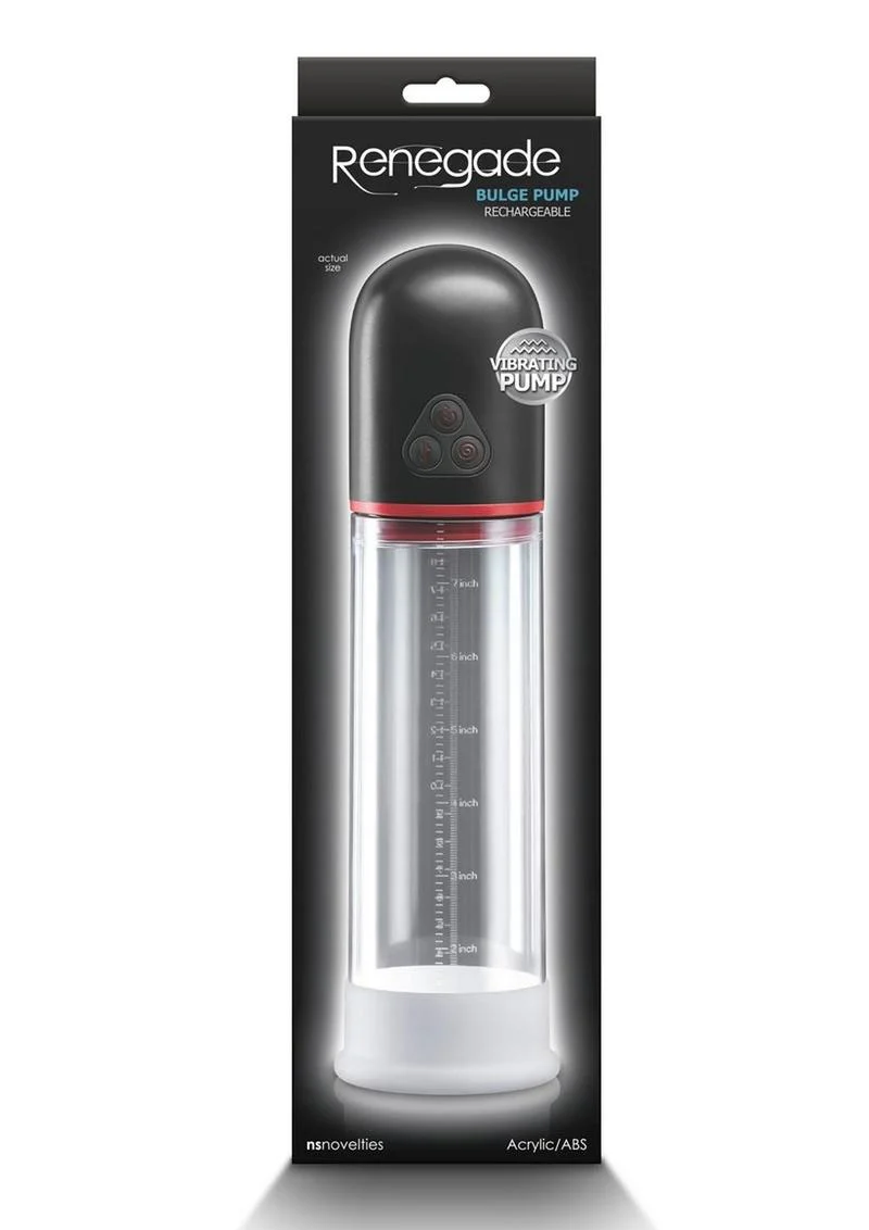 Renegade Bulge Rechargeable Penis Pump - Image 3