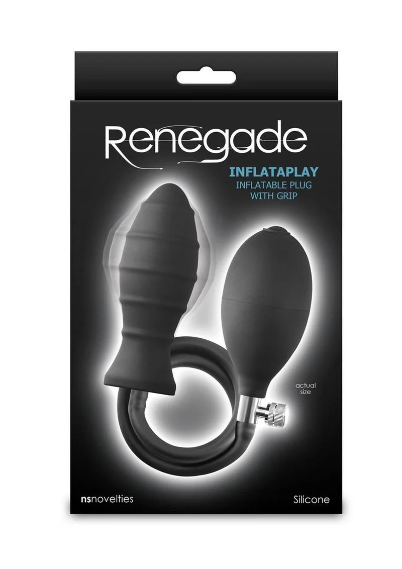 Renegade Inflataplay Silicone Inflatable Anal Plug - Image 2