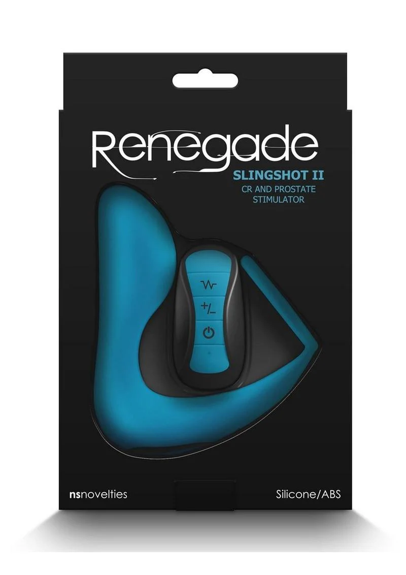 Renegade Slingshot II Rechargeable Silicone Cock Ring and Prostate Plug with Remote Control - Image 3