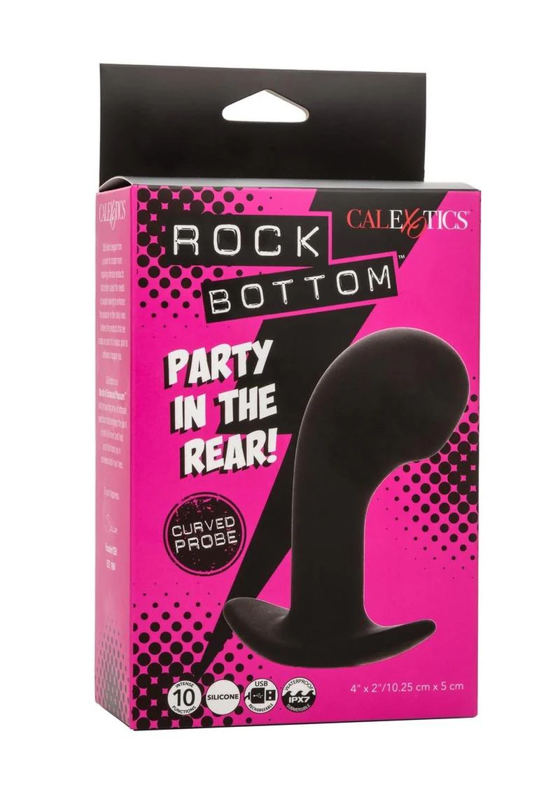 Rock Bottom Curved Rechargeable Silicone Probe - Image 2