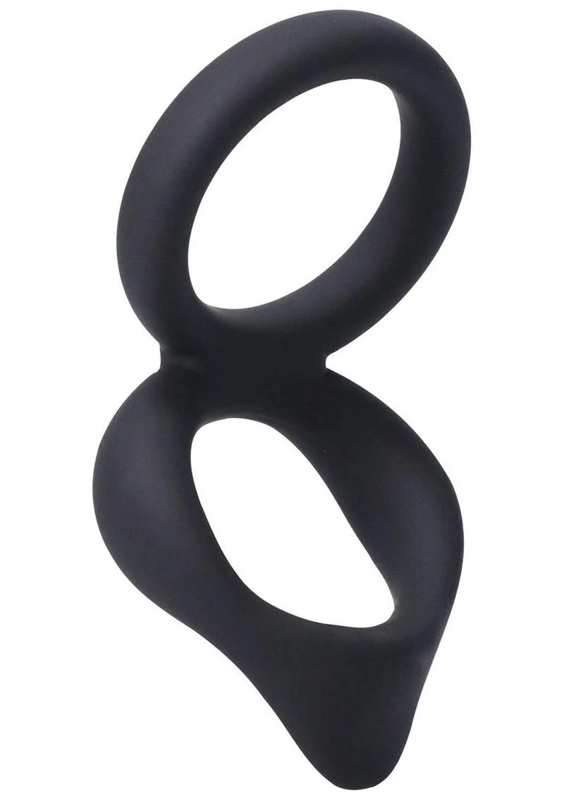 Rock Solid Dual Enhancer Silicone Ring - Image 2