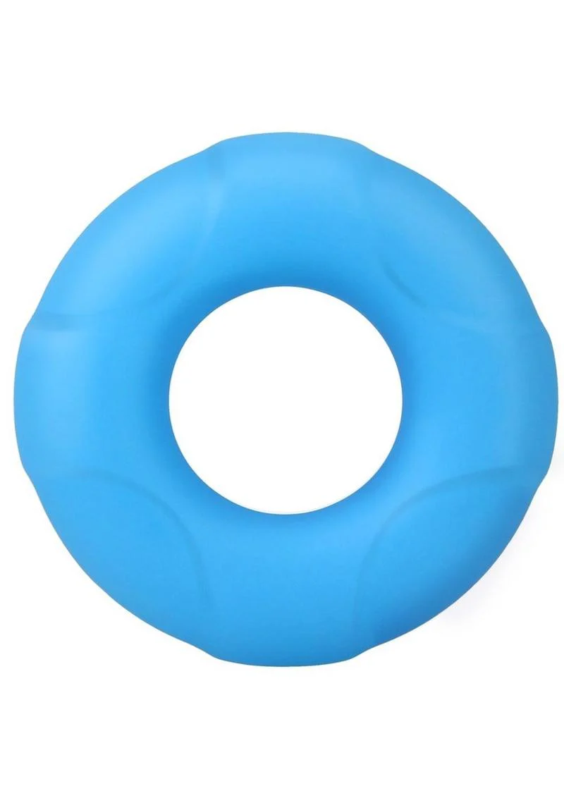 Rock Solid Lifesaver Glow In The Dark Silicone Cock Ring - Image 4