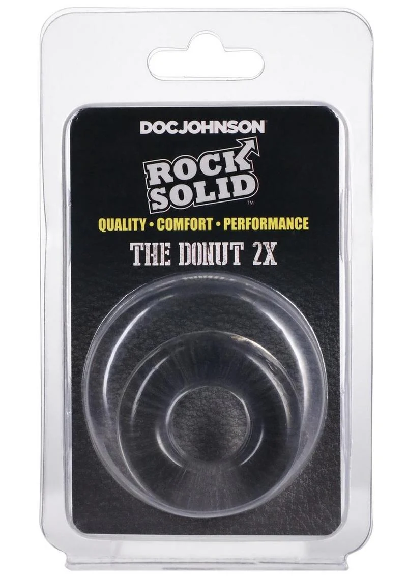 Rock Solid The 2x Donut Cock Ring - Image 7